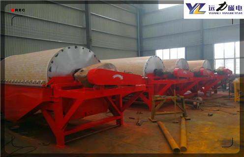 濕式磁選機，濕式永磁磁選機的合適工作間隙及測定_工作原理_釩鈦鐵礦濕式永磁磁選機的合適工作間隙及測定型號參數及磁場強度