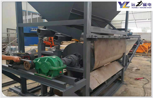 輥壓磁選機，水泥輥壓磁選機廠家不斷追求卓越生產_單傳動輥壓磁選機價格呈上升趨勢磁場一般為多少_磁塊如何排列