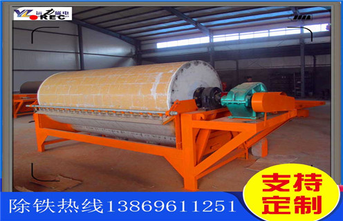 強(qiáng)磁磁選機(jī)，強(qiáng)磁磁選機(jī)如何避免出現(xiàn)跑黑現(xiàn)象原理圖_強(qiáng)磁磁選機(jī)如何避免出現(xiàn)跑黑現(xiàn)象能選三氧化二鐵嗎？